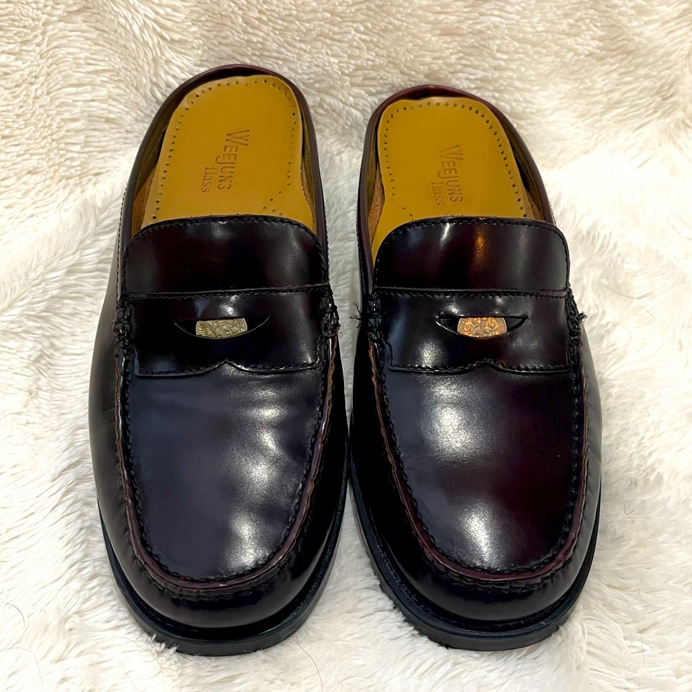 Bass Weejun Mules NWOB size 9